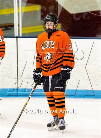 Thumbnail 3 in Burlington vs Woburn Memorial (MIAA Division 1A Play In) photogallery.