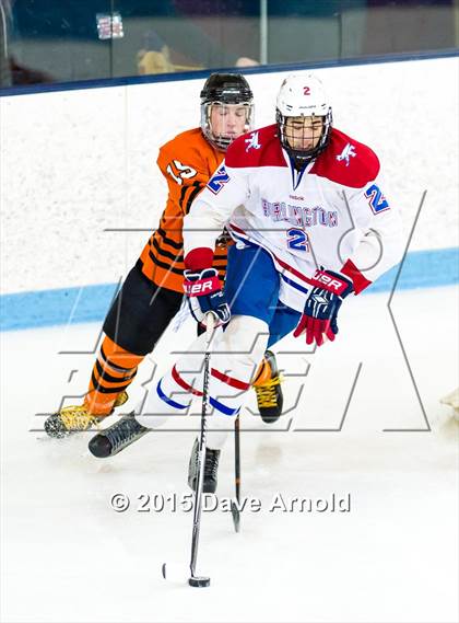 Thumbnail 2 in Burlington vs Woburn Memorial (MIAA Division 1A Play In) photogallery.