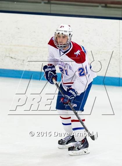 Thumbnail 2 in Burlington vs Woburn Memorial (MIAA Division 1A Play In) photogallery.