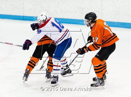 Thumbnail 1 in Burlington vs Woburn Memorial (MIAA Division 1A Play In) photogallery.