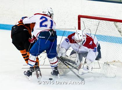 Thumbnail 1 in Burlington vs Woburn Memorial (MIAA Division 1A Play In) photogallery.