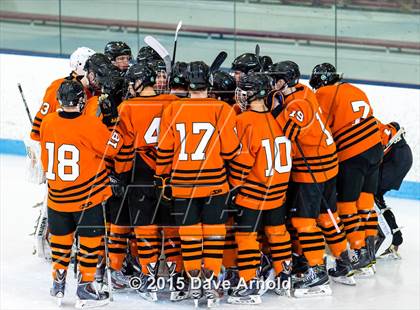 Thumbnail 2 in Burlington vs Woburn Memorial (MIAA Division 1A Play In) photogallery.