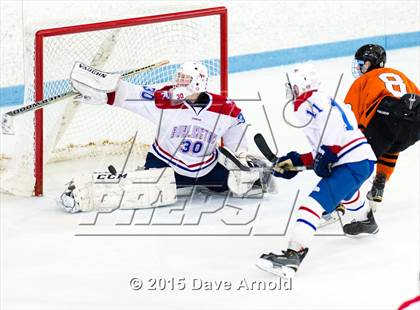 Thumbnail 1 in Burlington vs Woburn Memorial (MIAA Division 1A Play In) photogallery.