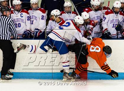 Thumbnail 1 in Burlington vs Woburn Memorial (MIAA Division 1A Play In) photogallery.