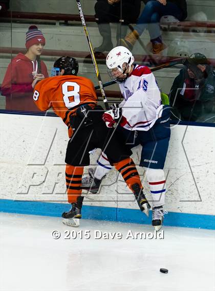 Thumbnail 3 in Burlington vs Woburn Memorial (MIAA Division 1A Play In) photogallery.