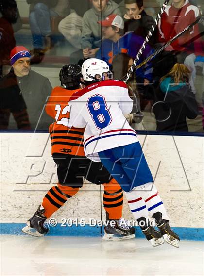 Thumbnail 1 in Burlington vs Woburn Memorial (MIAA Division 1A Play In) photogallery.