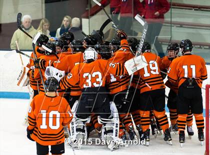 Thumbnail 3 in Burlington vs Woburn Memorial (MIAA Division 1A Play In) photogallery.