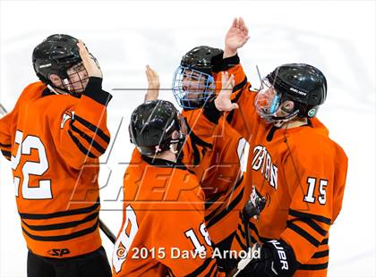 Thumbnail 2 in Burlington vs Woburn Memorial (MIAA Division 1A Play In) photogallery.