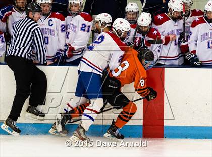 Thumbnail 1 in Burlington vs Woburn Memorial (MIAA Division 1A Play In) photogallery.
