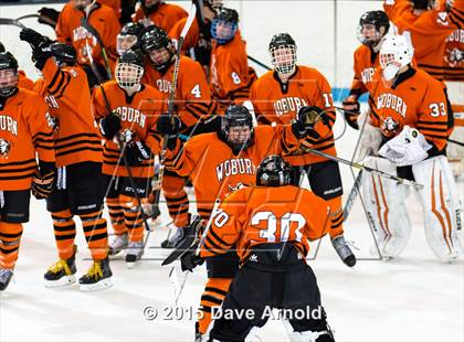 Thumbnail 1 in Burlington vs Woburn Memorial (MIAA Division 1A Play In) photogallery.