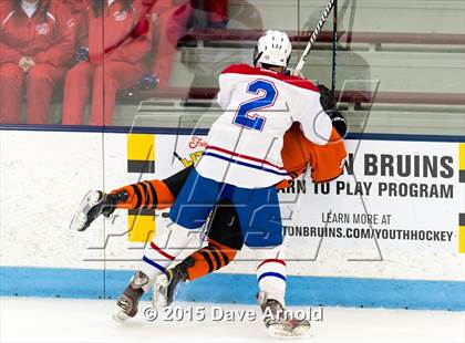 Thumbnail 1 in Burlington vs Woburn Memorial (MIAA Division 1A Play In) photogallery.