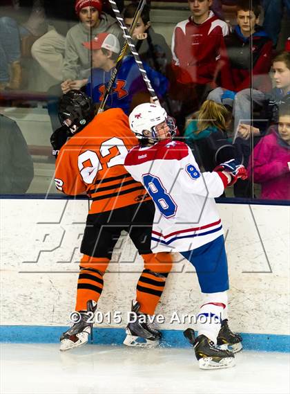 Thumbnail 3 in Burlington vs Woburn Memorial (MIAA Division 1A Play In) photogallery.