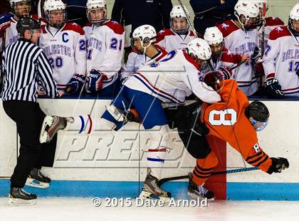 Thumbnail 3 in Burlington vs Woburn Memorial (MIAA Division 1A Play In) photogallery.