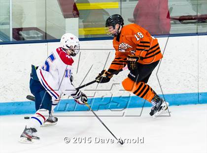 Thumbnail 1 in Burlington vs Woburn Memorial (MIAA Division 1A Play In) photogallery.