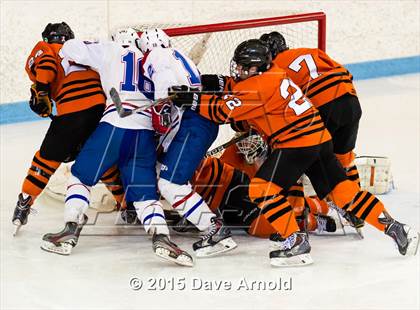 Thumbnail 3 in Burlington vs Woburn Memorial (MIAA Division 1A Play In) photogallery.