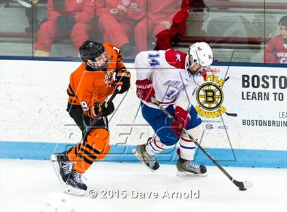 Thumbnail 3 in Burlington vs Woburn Memorial (MIAA Division 1A Play In) photogallery.