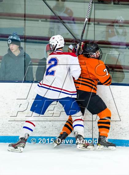 Thumbnail 3 in Burlington vs Woburn Memorial (MIAA Division 1A Play In) photogallery.