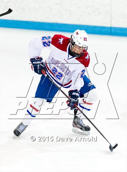Thumbnail 1 in Burlington vs Woburn Memorial (MIAA Division 1A Play In) photogallery.