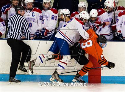 Thumbnail 2 in Burlington vs Woburn Memorial (MIAA Division 1A Play In) photogallery.