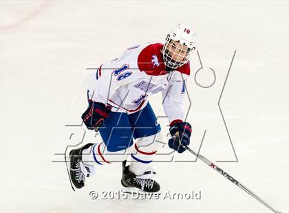Thumbnail 3 in Burlington vs Woburn Memorial (MIAA Division 1A Play In) photogallery.