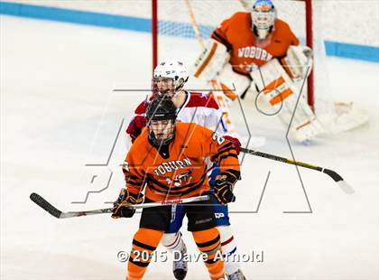 Thumbnail 2 in Burlington vs Woburn Memorial (MIAA Division 1A Play In) photogallery.