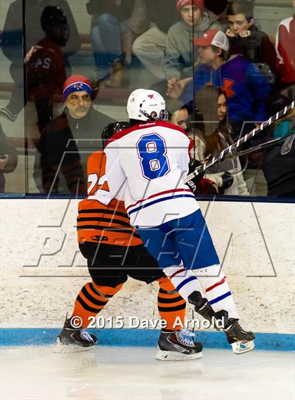 Thumbnail 3 in Burlington vs Woburn Memorial (MIAA Division 1A Play In) photogallery.