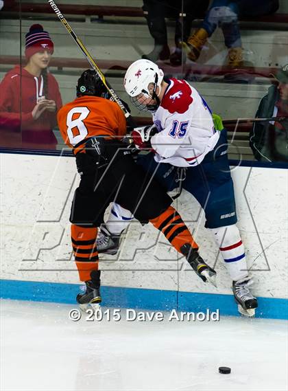 Thumbnail 2 in Burlington vs Woburn Memorial (MIAA Division 1A Play In) photogallery.