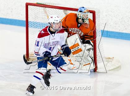 Thumbnail 1 in Burlington vs Woburn Memorial (MIAA Division 1A Play In) photogallery.