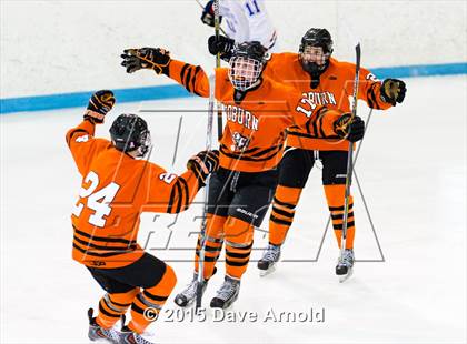 Thumbnail 1 in Burlington vs Woburn Memorial (MIAA Division 1A Play In) photogallery.