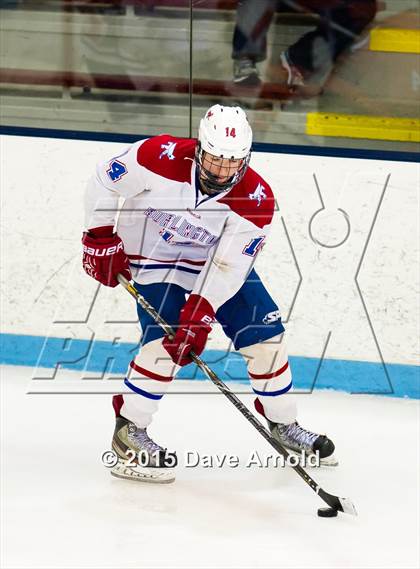 Thumbnail 1 in Burlington vs Woburn Memorial (MIAA Division 1A Play In) photogallery.