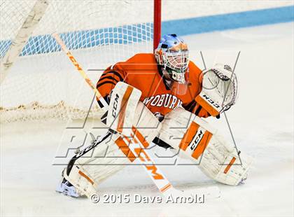 Thumbnail 1 in Burlington vs Woburn Memorial (MIAA Division 1A Play In) photogallery.