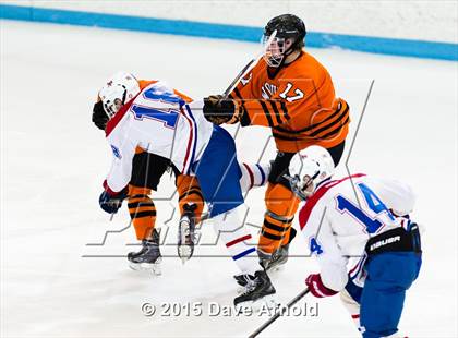 Thumbnail 2 in Burlington vs Woburn Memorial (MIAA Division 1A Play In) photogallery.