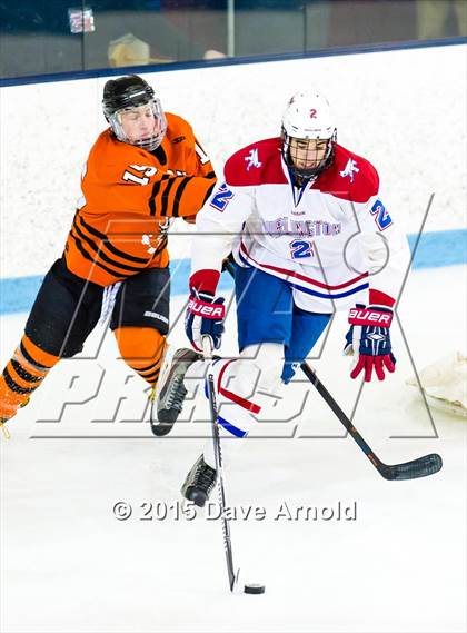 Thumbnail 3 in Burlington vs Woburn Memorial (MIAA Division 1A Play In) photogallery.