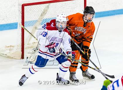 Thumbnail 3 in Burlington vs Woburn Memorial (MIAA Division 1A Play In) photogallery.