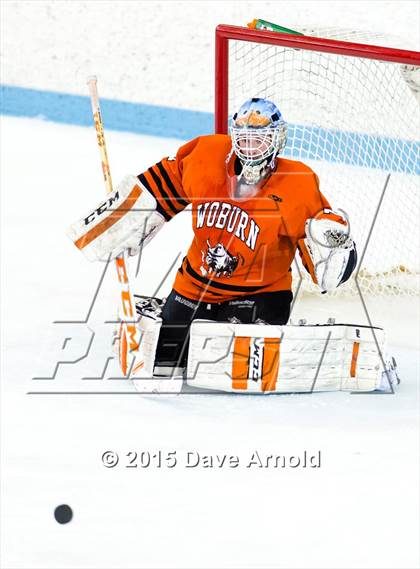 Thumbnail 1 in Burlington vs Woburn Memorial (MIAA Division 1A Play In) photogallery.