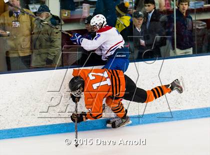 Thumbnail 3 in Burlington vs Woburn Memorial (MIAA Division 1A Play In) photogallery.
