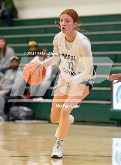 Thumbnail 2 in Marin Catholic vs. Pinole Valley (Sabrina Ionescu SI20 Showcase) photogallery.