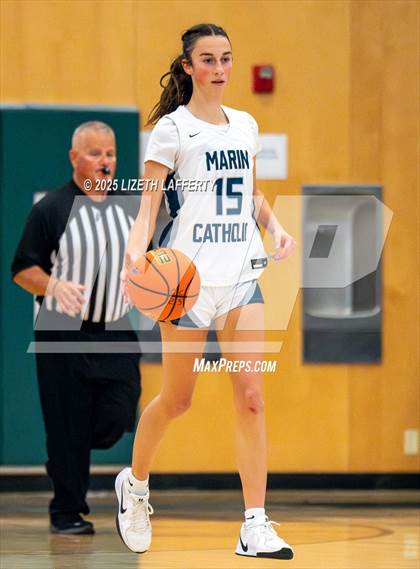 Thumbnail 1 in Marin Catholic vs. Pinole Valley (Sabrina Ionescu SI20 Showcase) photogallery.