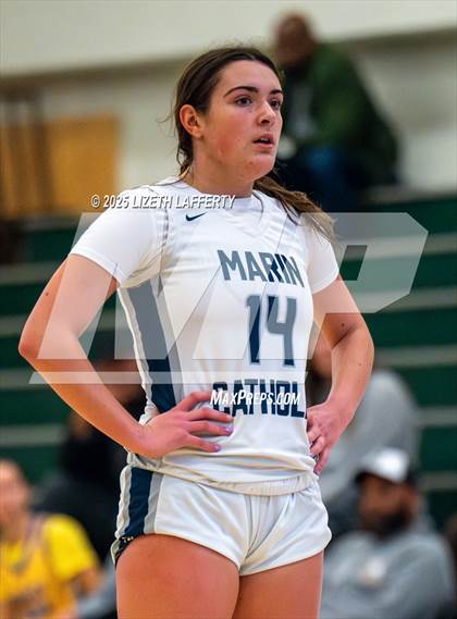 Thumbnail 2 in Marin Catholic vs. Pinole Valley (Sabrina Ionescu SI20 Showcase) photogallery.