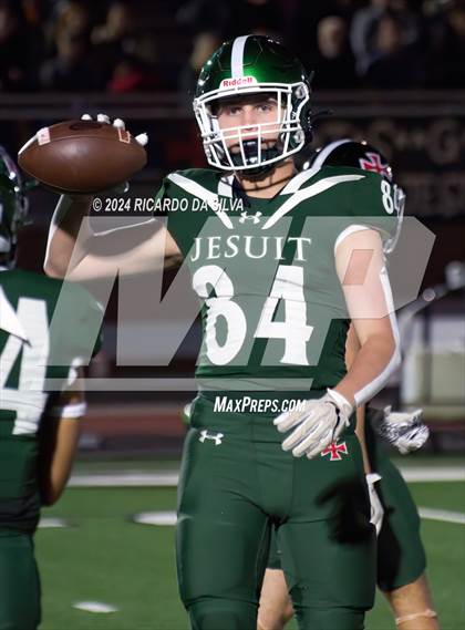 Thumbnail 2 in Strake Jesuit vs Tompkins (UIL Football 6A D1 Bi-District) photogallery.