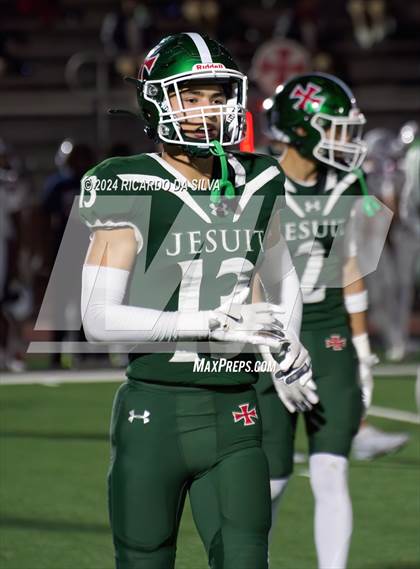 Thumbnail 3 in Strake Jesuit vs Tompkins (UIL Football 6A D1 Bi-District) photogallery.
