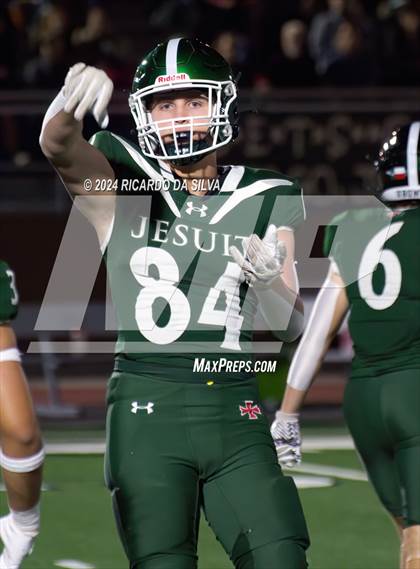 Thumbnail 1 in Strake Jesuit vs Tompkins (UIL Football 6A D1 Bi-District) photogallery.