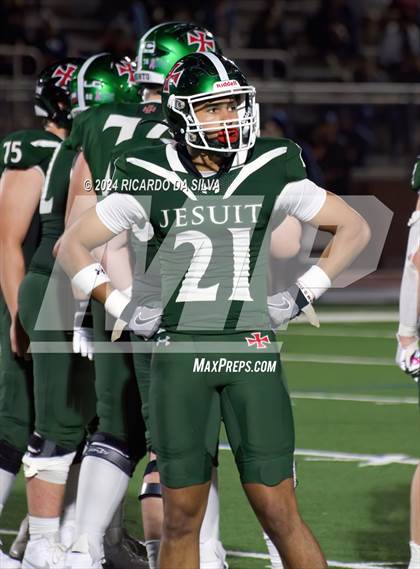 Thumbnail 3 in Strake Jesuit vs Tompkins (UIL Football 6A D1 Bi-District) photogallery.