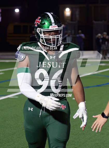 Thumbnail 3 in Strake Jesuit vs Tompkins (UIL Football 6A D1 Bi-District) photogallery.