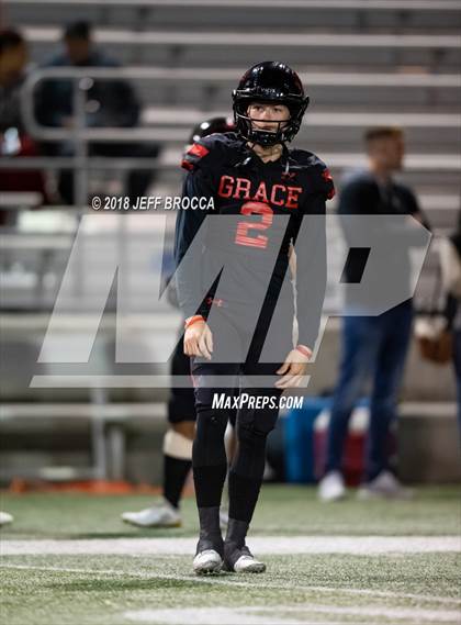 Thumbnail 2 in St. Augustine @ Grace Brethren  (CIF D2-AA Regional Playoff) photogallery.