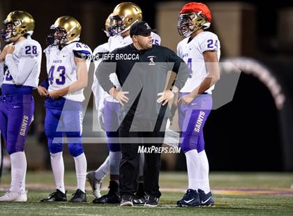 Thumbnail 2 in St. Augustine @ Grace Brethren  (CIF D2-AA Regional Playoff) photogallery.