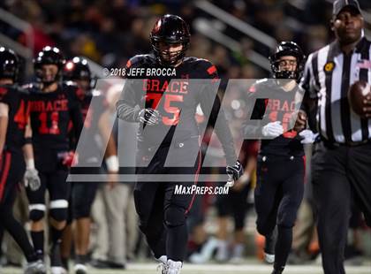 Thumbnail 1 in St. Augustine @ Grace Brethren  (CIF D2-AA Regional Playoff) photogallery.