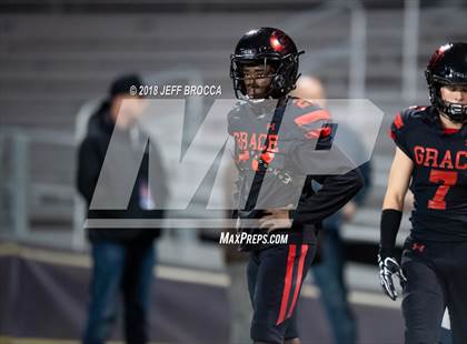 Thumbnail 2 in St. Augustine @ Grace Brethren  (CIF D2-AA Regional Playoff) photogallery.
