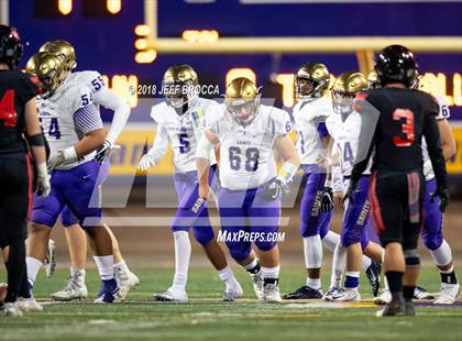 Thumbnail 3 in St. Augustine @ Grace Brethren  (CIF D2-AA Regional Playoff) photogallery.