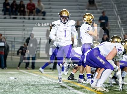 Thumbnail 1 in St. Augustine @ Grace Brethren  (CIF D2-AA Regional Playoff) photogallery.